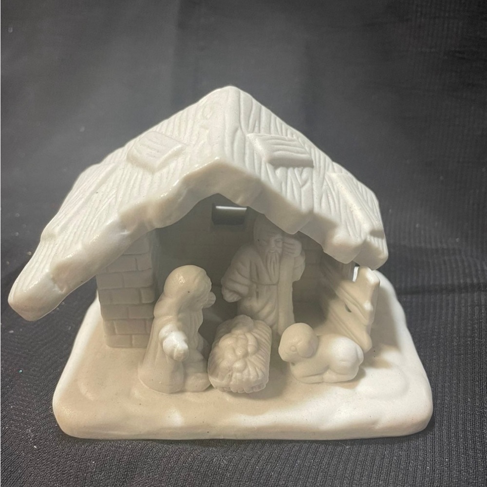 Miniature Ceramic Nativity
